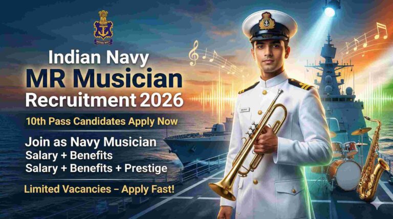 Indian Navy MR Musician Recruitment 2026