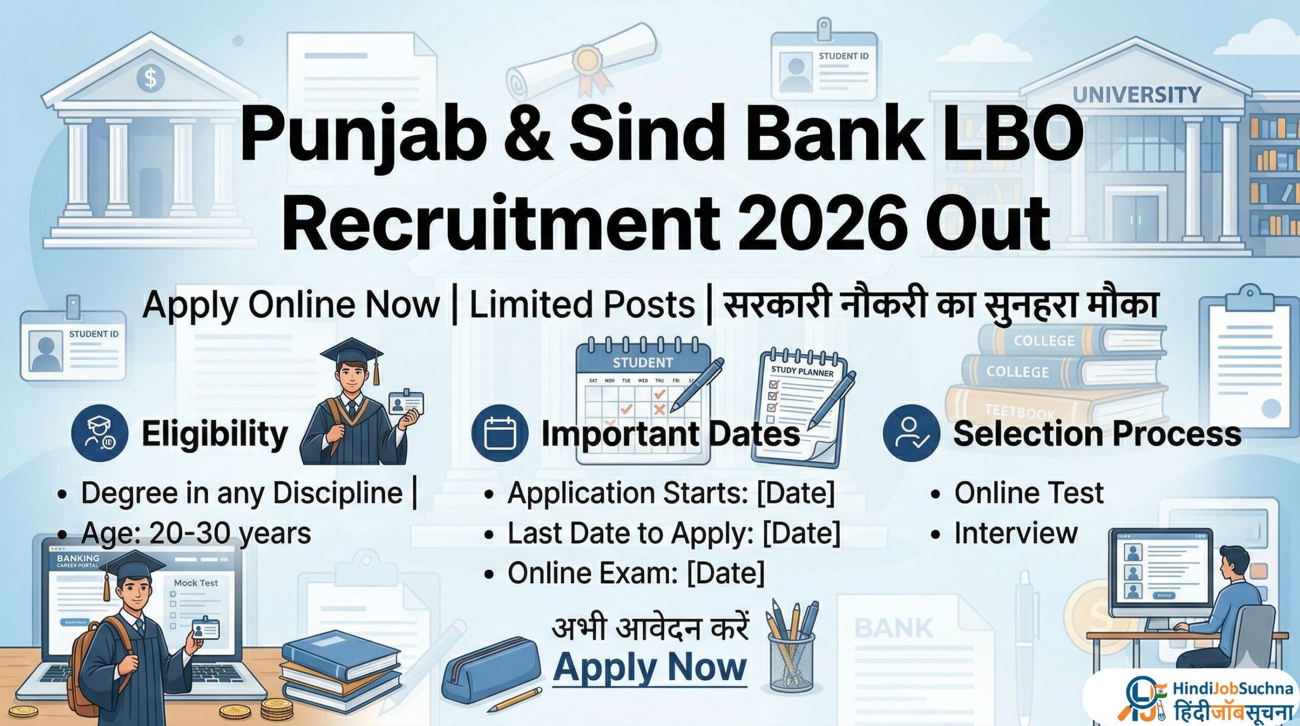 Punjab & Sind Bank LBO Vacancy 2026 Out