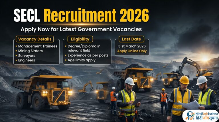 SECL Recruitment 2026