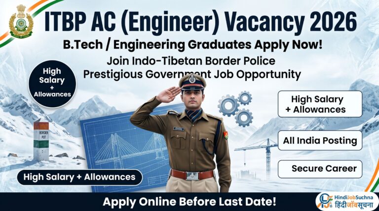 ITBP AC (Engineer) Vacancy 2026