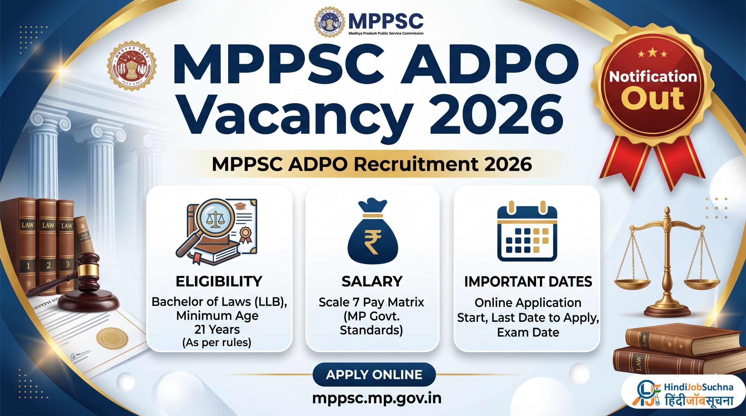 MPPSC ADPO Recruitment 2026