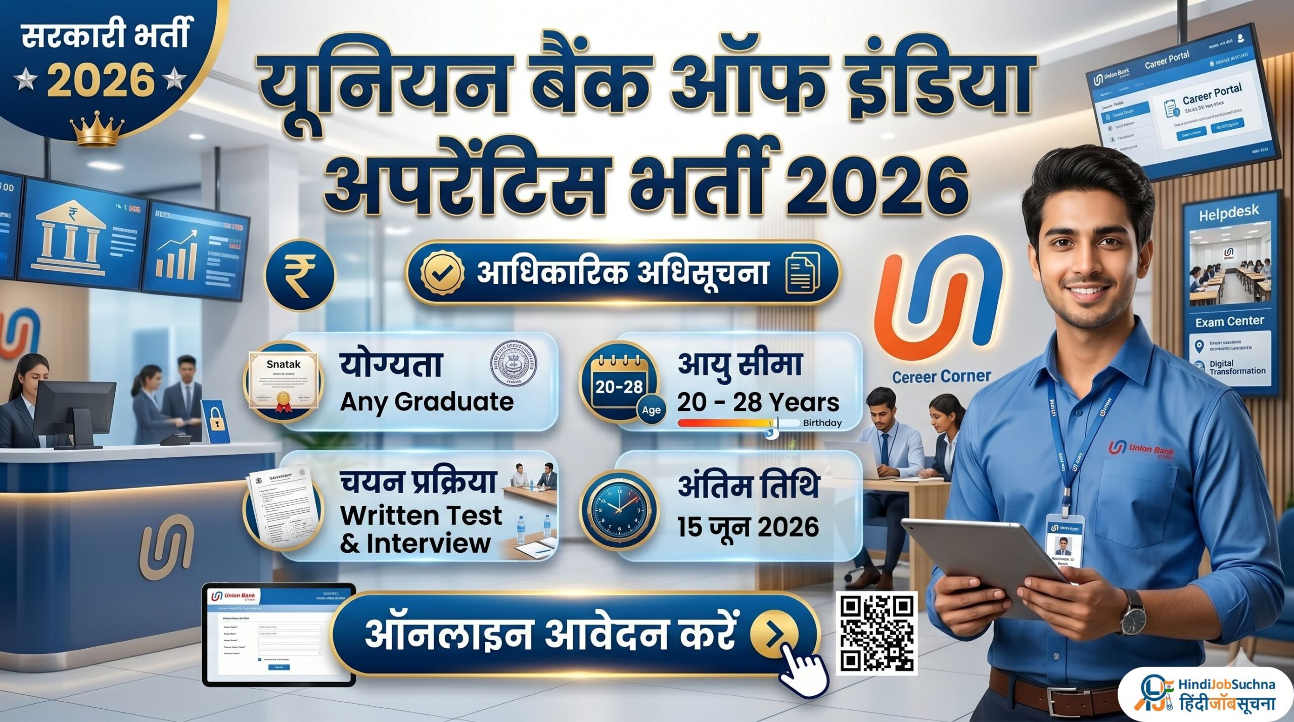 Union Bank of India Apprentice Recruitment 2026