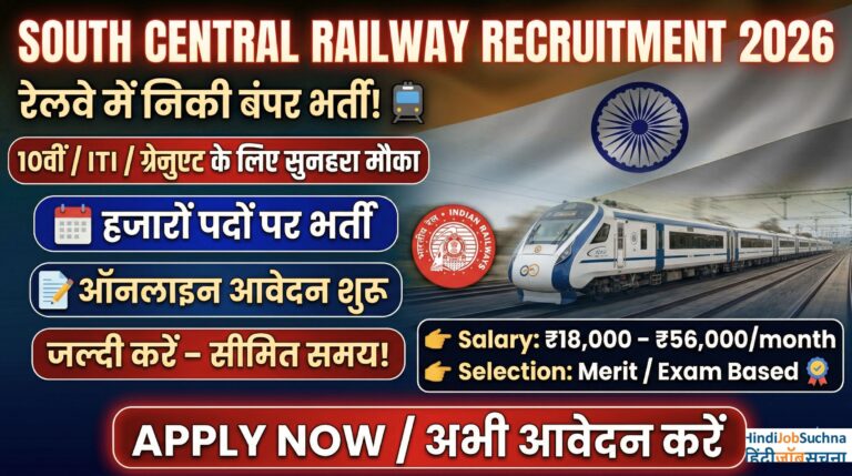 South Central Railway Recruitment 2026