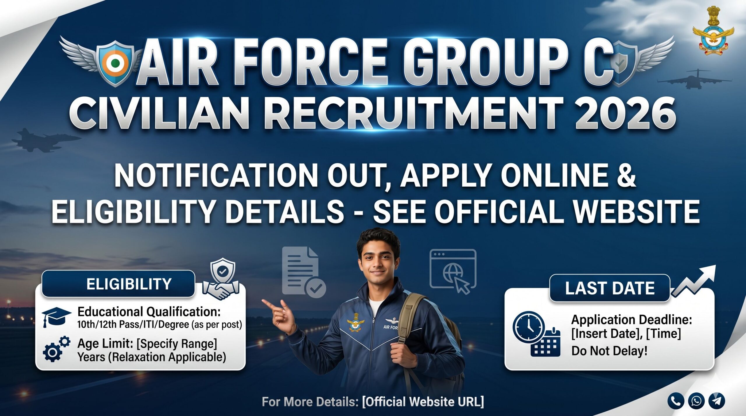 Air force group C Civilian Recruitment 2026