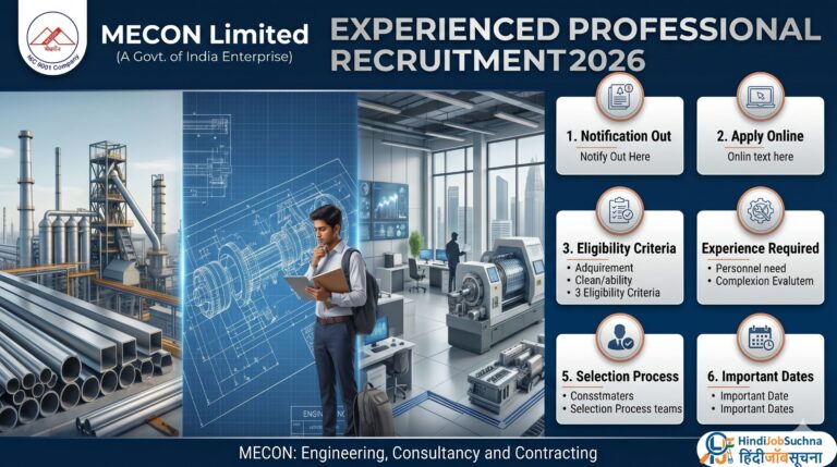Mecon Experienced Professional Recruitment 2026