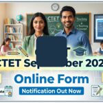 CTET September Online Form 2026