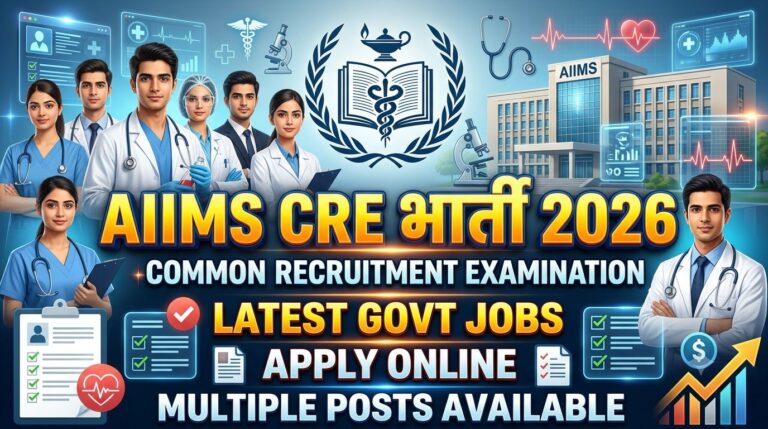 AIIMS CRE Recruitment 2026
