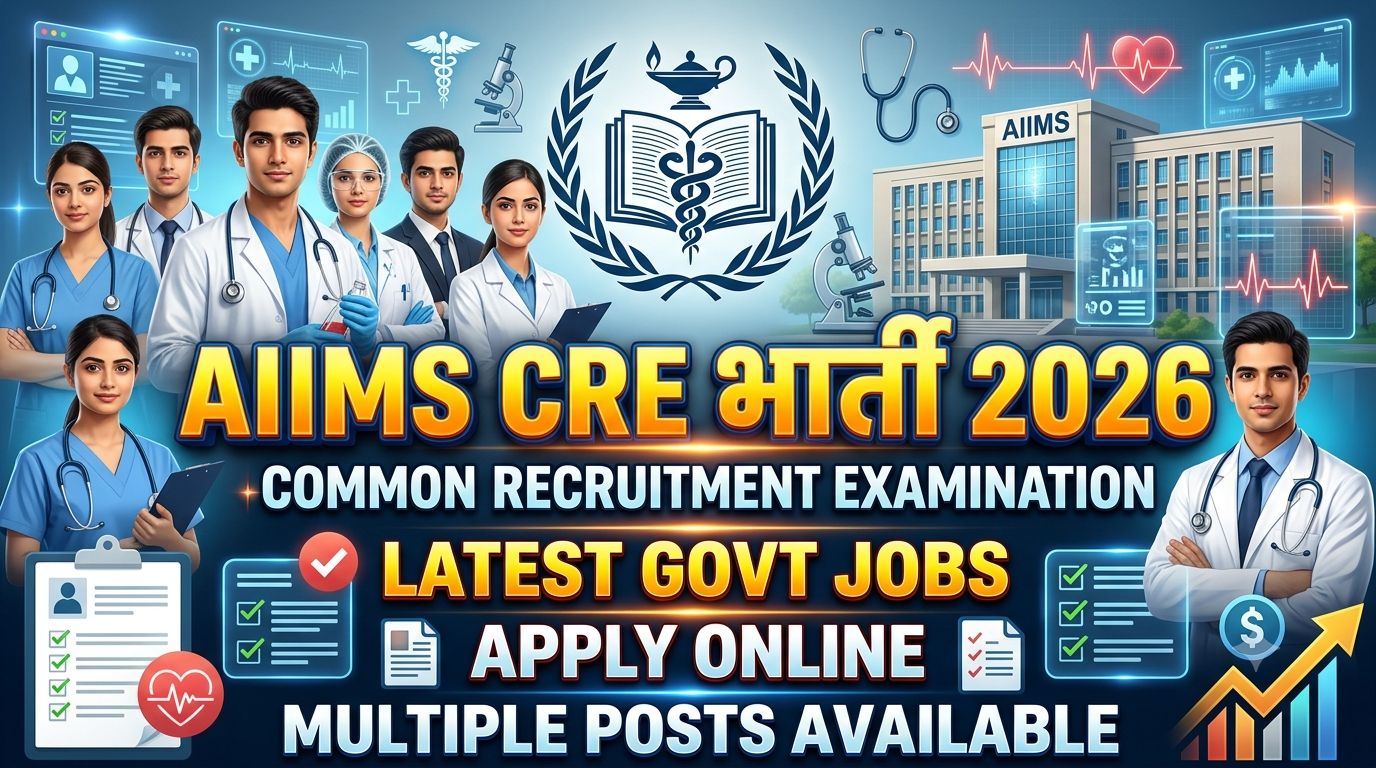 AIIMS CRE Recruitment 2026