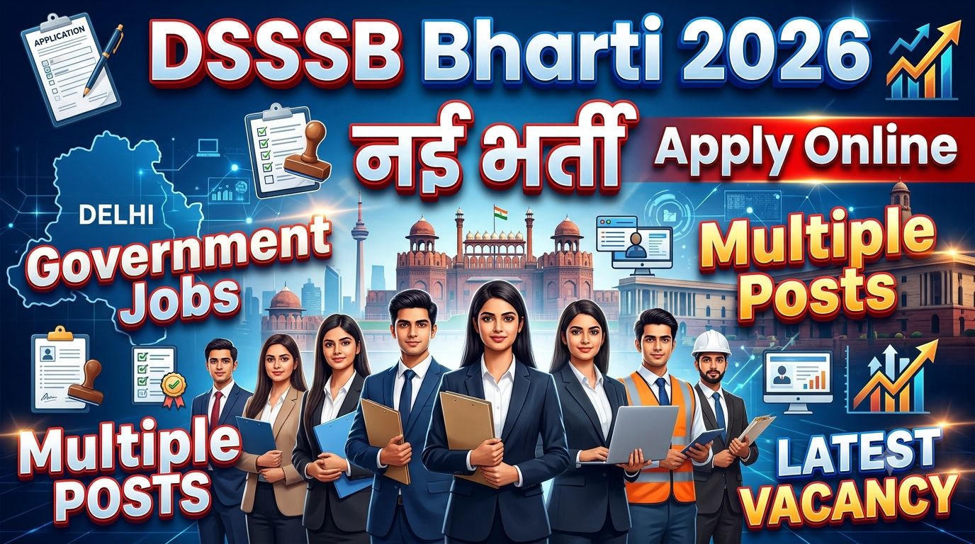 DSSSB Recruitment 2026
