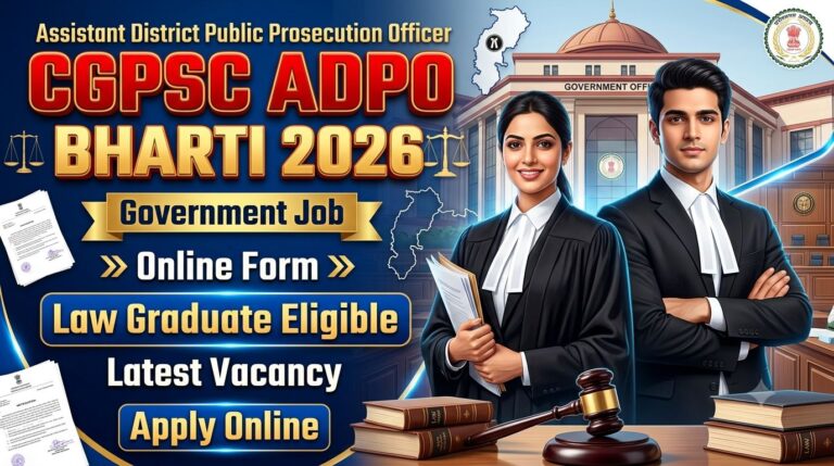 CGPSC ADPO Recruitment 2026