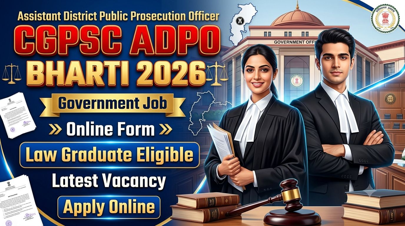 CGPSC ADPO Recruitment 2026