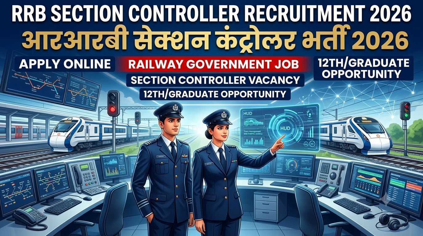RRB Section Controller Recruitment 2026