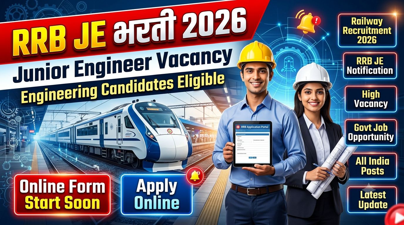RRB JE Recruitment 2026