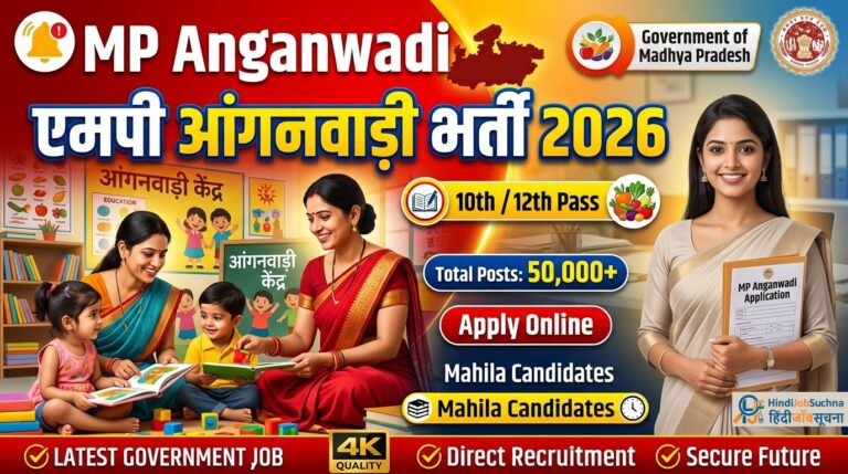 MP Anganwadi Recruitment 2026