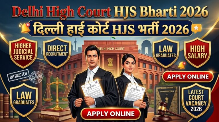 Delhi High Court HJS Recruitment 2026