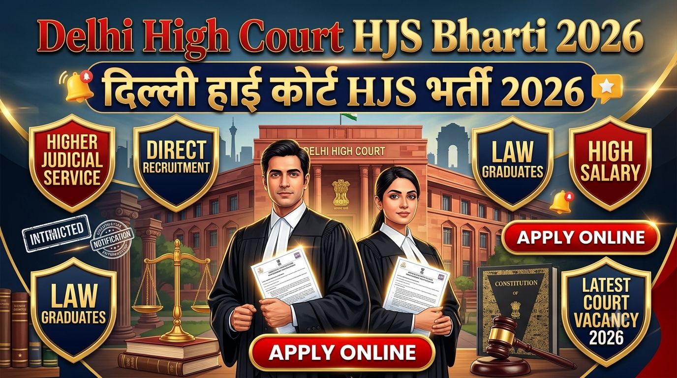 Delhi High Court HJS Recruitment 2026