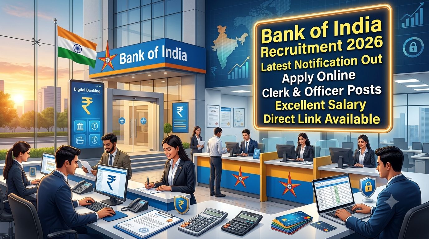 Bank of India Recruitment 2026