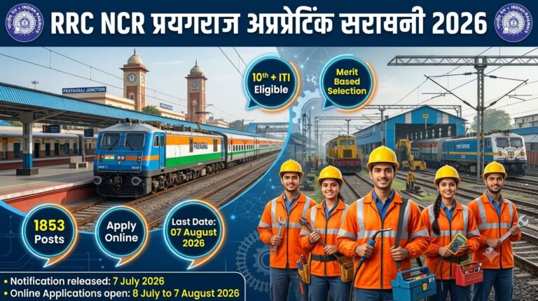 RRC NCR Prayagraj Apprentice Recruitment 2026