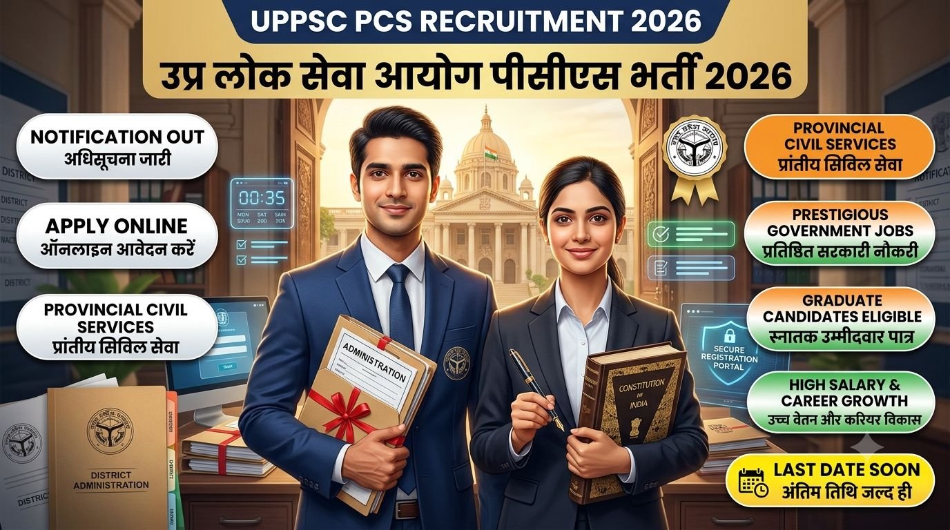 UPPSC PCS Recruitment 2026